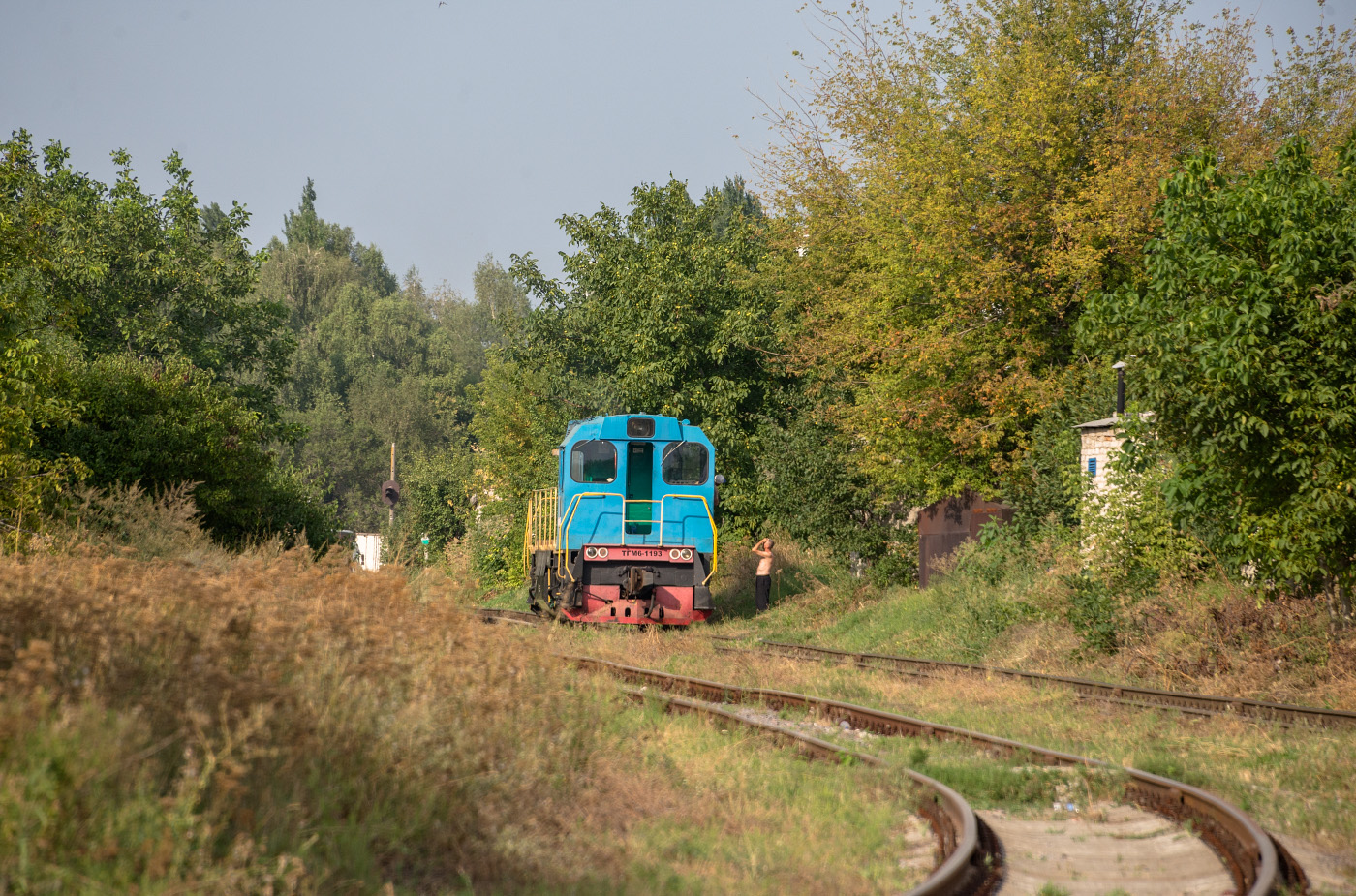 Тепловоз ТГМ6-1193. Дніпропетровська область, Вільногірськ