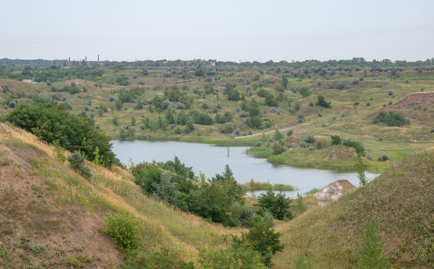 Озеро біля квартала Южний. Донецька область, Часів Яр