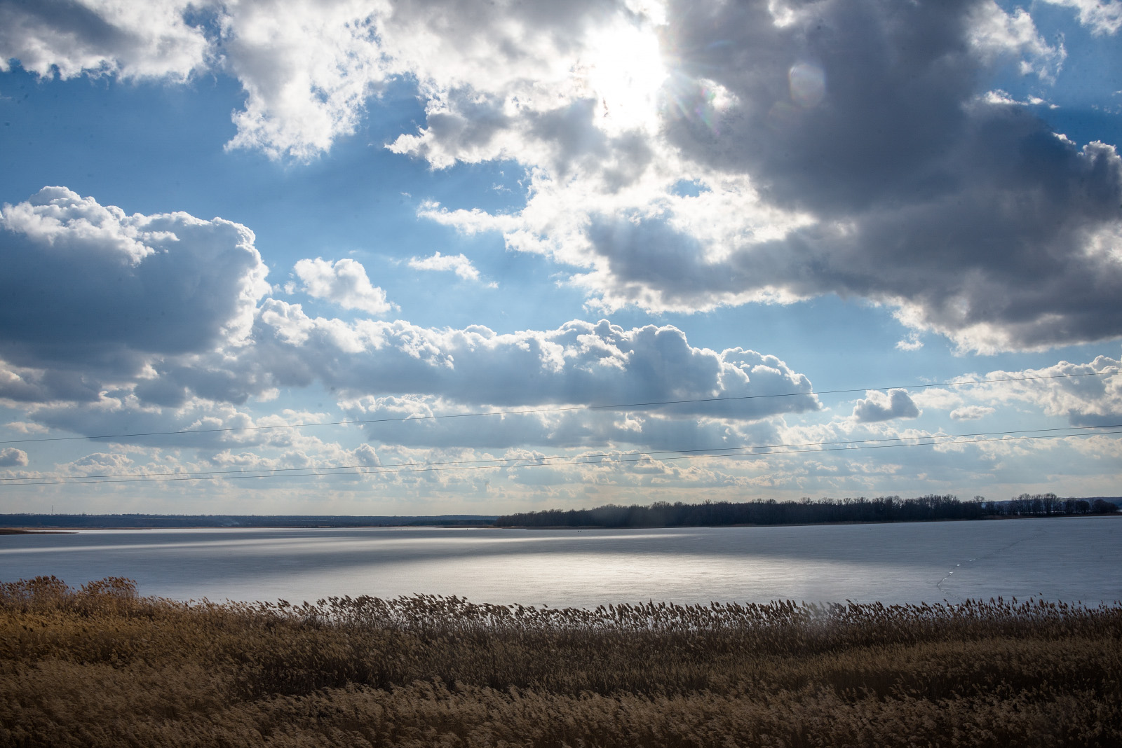 . Донецька область, Лиманський район, узбережжя Оскільського водосховища